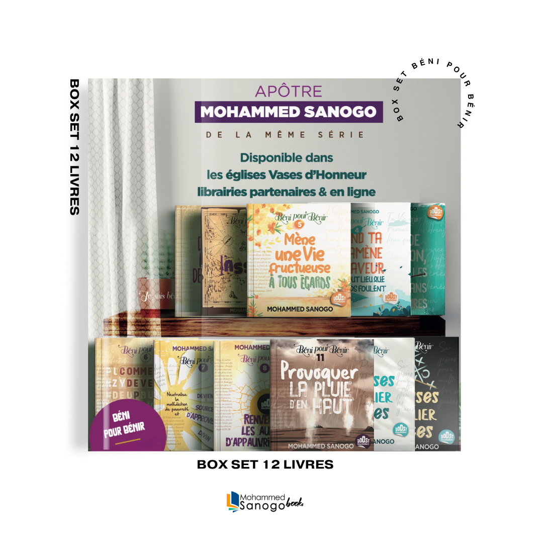 BOX : Série Béni Pour Bénir (12 Livres) - MOHAMMED SANOGO