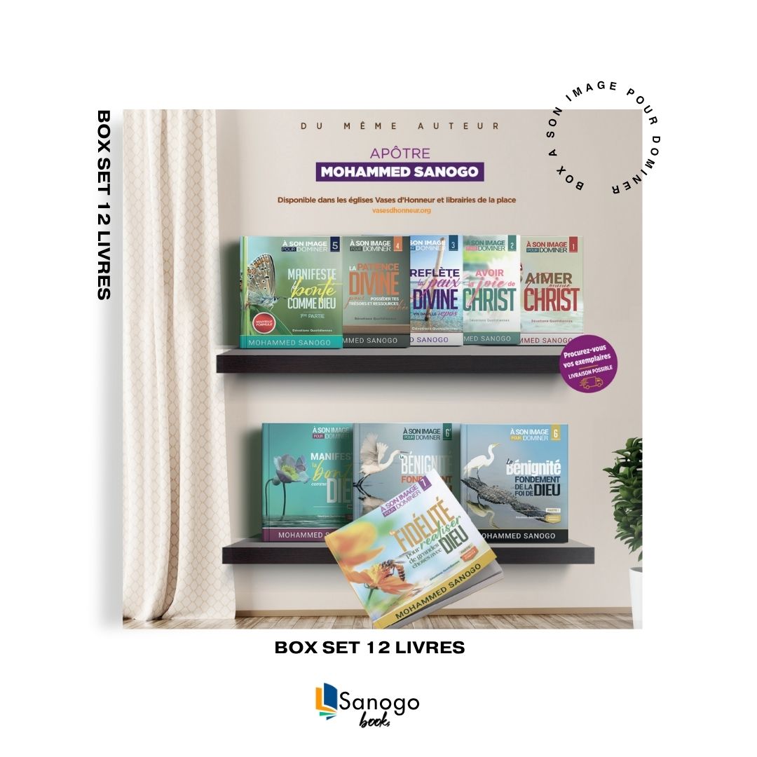 BOX : Série A son image pour dominer (10 Livres) - MOHAMMED SANOGO